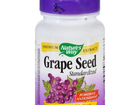 Nature s Way Grape Seed Standardized - 30 Capsules Online now