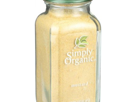 Simply Organic Mustard Seed - Organic - Ground - Yellow - 3.07 Oz Online Hot Sale