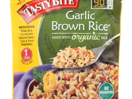 Tasty Bite Rice - Garlic Brown - 8.8 Oz - Case Of 6 Online