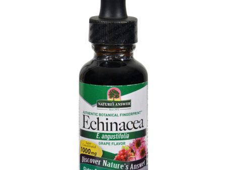 Nature s Answer Af Echinacea With Grape - 1 Oz For Cheap