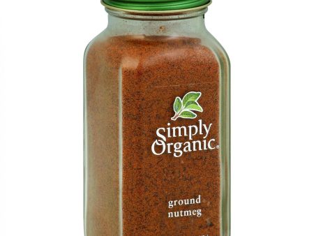 Simply Organic Nutmeg - Organic - Ground - 2.3 Oz Fashion