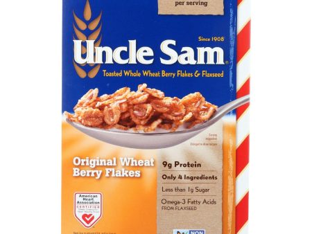 Uncle Sam Cereal Cereal - Original - Family Size - 13 Oz - Case Of 12 For Discount