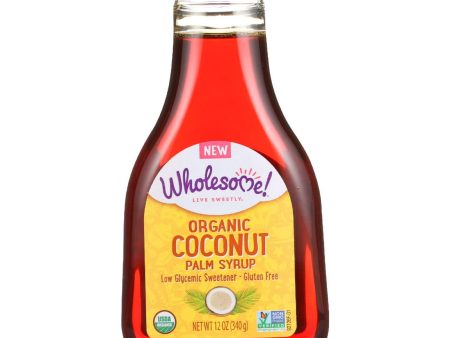 Wholesome Sweeteners Syrup - Organic - Coconut Palm - 12 Oz - Case Of 6 Discount