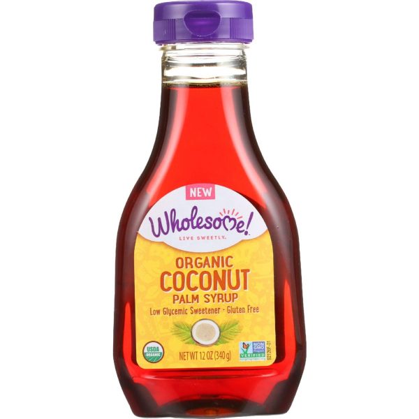 Wholesome Sweeteners Syrup - Organic - Coconut Palm - 12 Oz - Case Of 6 Discount