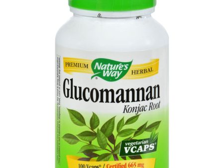 Nature s Way Glucomannan Root - 100 Capsules Supply