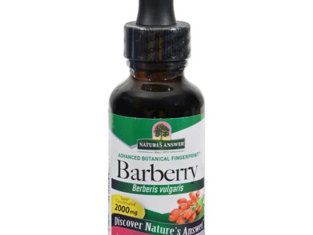 Nature s Answer Barberry Root - 1 Fl Oz Online Hot Sale