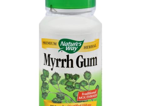 Nature s Way Myrrh Gum - 550 Mg - 100 Capsules on Sale