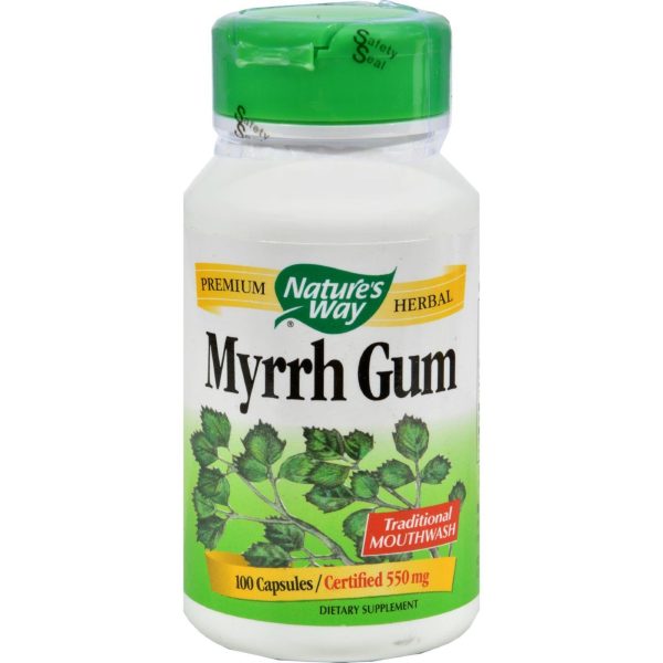 Nature s Way Myrrh Gum - 550 Mg - 100 Capsules on Sale