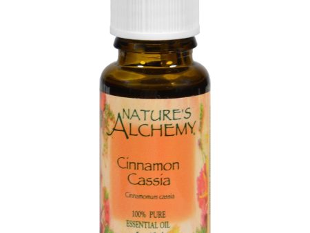 Nature s Alchemy 100% Pure Essential Oil Cinnamon Cassia - 0.5 Fl Oz For Sale