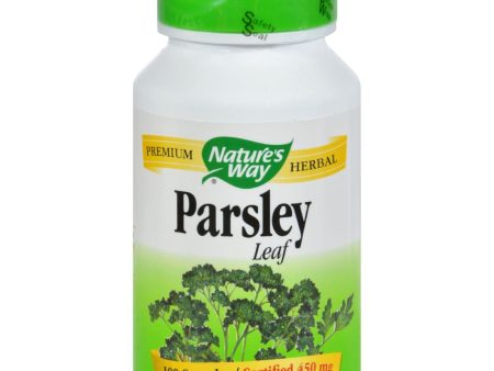 Nature s Way Parsley Leaf - 100 Capsules For Cheap