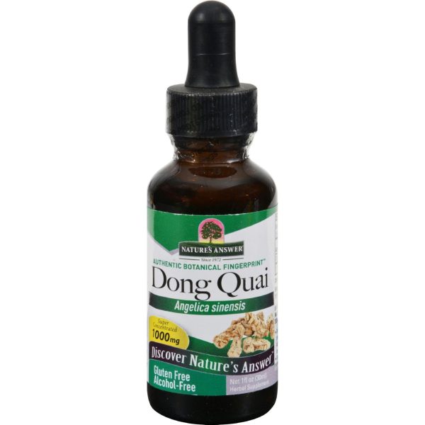 Nature s Answer Dong Quai Root Alcohol Free - 1 Fl Oz Online