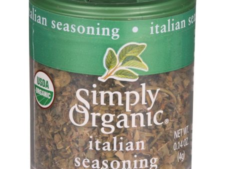 Simply Organic Italian Seasoning - Organic - .14 Oz - Case Of 6 For Discount