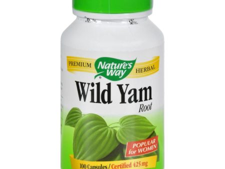 Nature s Way Wild Yam Root - 425 Mg - 100 Capsules Cheap