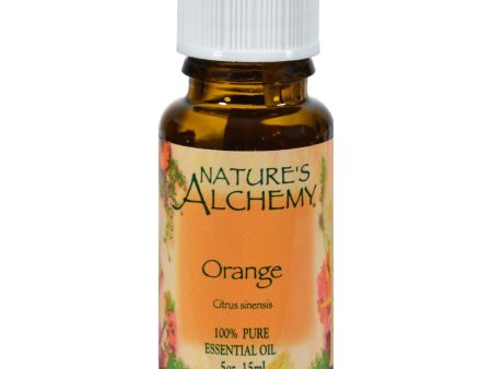 Nature s Alchemy 100% Pure Essential Oil Orange - 0.5 Fl Oz Hot on Sale