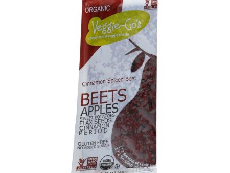 Veggie Gos Organic Snack - Cinnamon Spiced Beet - .42 Oz Bars - Case Of 20 Fashion