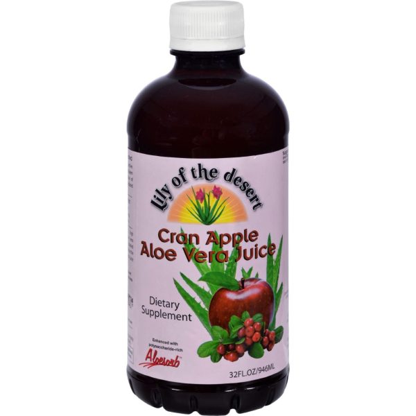 Lily Of The Desert Aloe Vera Juice Cran-apple - 32 Fl Oz For Cheap