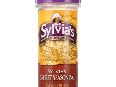 Sylvias Seasoning - Secret - 1.5 Oz - Case Of 6 For Discount