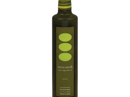 Terra Medi Olive Oil - Extra Virgin Medium - Case Of 6 - 17 Fl Oz. Discount