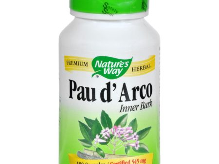 Nature s Way Pau D arco Inner Bark - 100 Capsules Online Sale