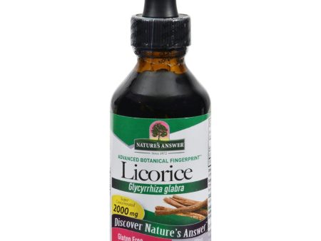 Nature s Answer Licorice Root - 2 Fl Oz on Sale