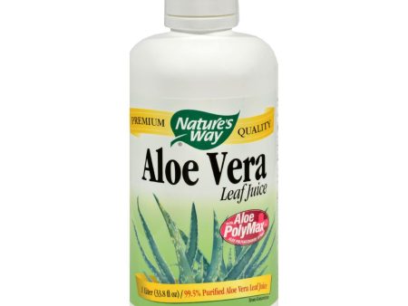 Nature s Way Organic Aloe Vera Whole Leaf Juice - 33.8 Fl Oz Cheap