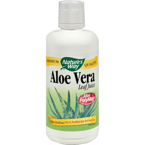 Nature s Way Organic Aloe Vera Whole Leaf Juice - 33.8 Fl Oz Cheap