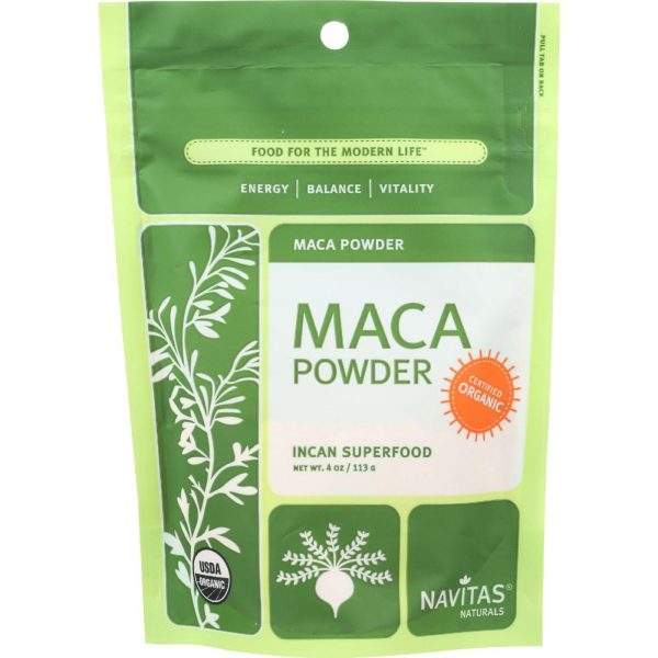 Navitas Naturals Maca Powder - Organic - 4 Oz - Case Of 12 Online Sale