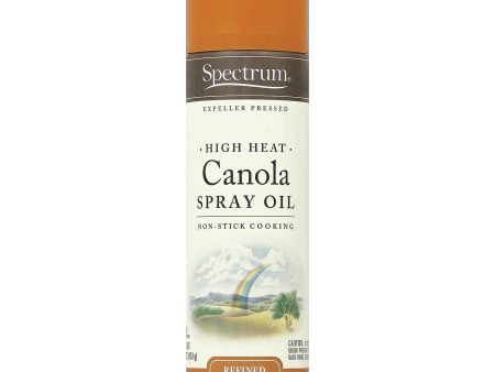 Spectrum Naturals High Heat Canola Spray Oil - Case Of 6 - 16 Fl Oz. on Sale