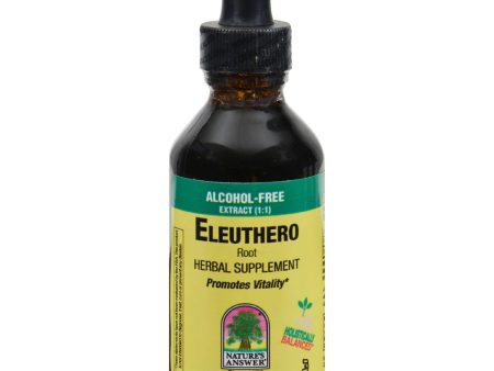 Nature s Answer Eleuthero Root Alcohol Free - 2 Fl Oz Sale