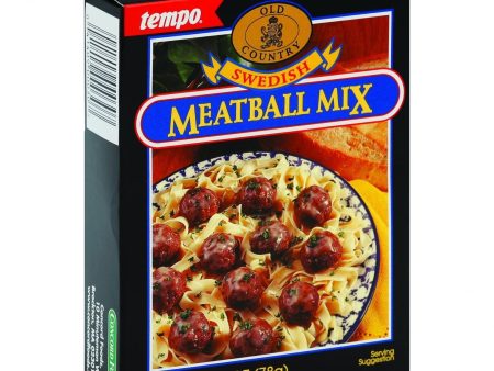 Tempo Old Country Meatball Mix - Swedish - 2.75 Oz - Case Of 12 Online Sale