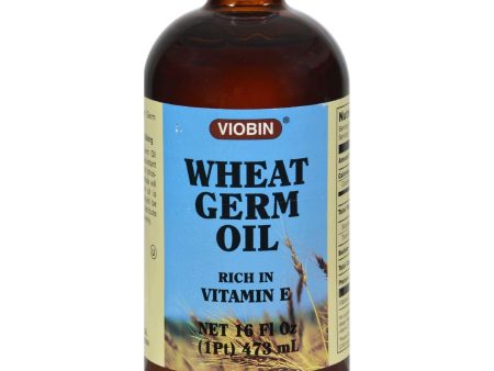 Viobin Wheat Germ Oil Liquid Rich In Vitamin E - 16 Fl Oz Sale