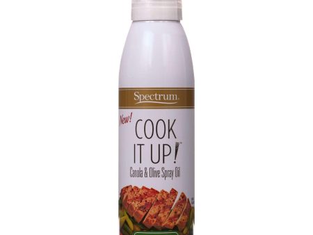 Spectrum Naturals Spray Oil - Canola And Olive - Non-aerosol - Cook It Up - 5 Oz - Case Of 6 on Sale