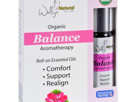 Wallys Natural Products Aromatherapy Blend - Organic - Roll-on - Essential Oils - Balance - .33 Oz For Cheap