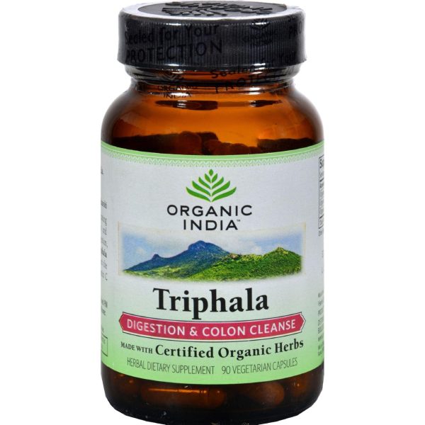 Organic India Triphala - 90 Vegetarian Capsules For Discount