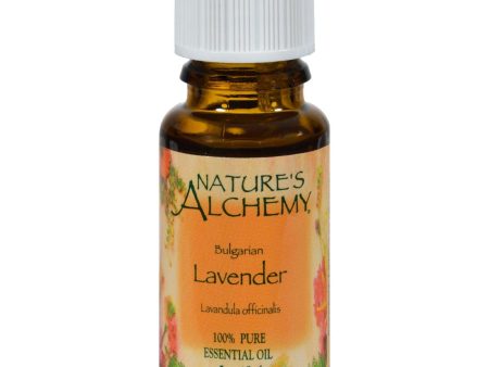 Nature s Alchemy Essential Oil - Bulgarian Lavender - .5 Oz Supply