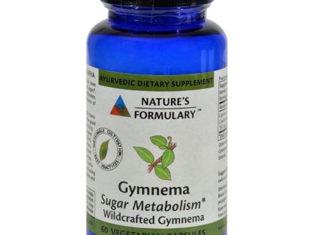 Nature s Formulary Gymnema - 60 Vegetarian Capsules Online Sale