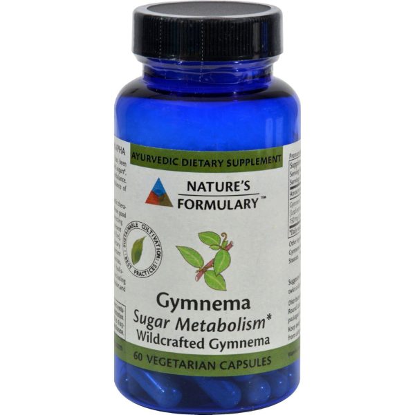 Nature s Formulary Gymnema - 60 Vegetarian Capsules Online Sale