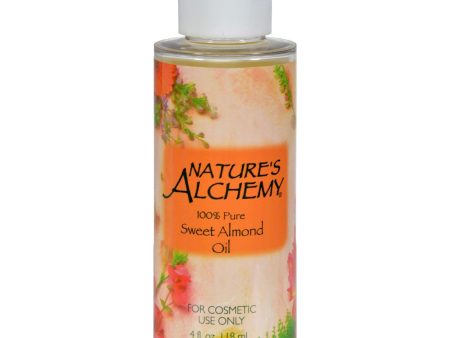 Nature s Alchemy 100% Pure Sweet Almond Oil - 4 Fl Oz Discount