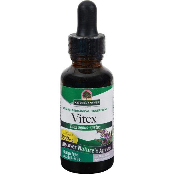 Nature s Answer Vitex Berry Alcohol Free - 1 Fl Oz on Sale