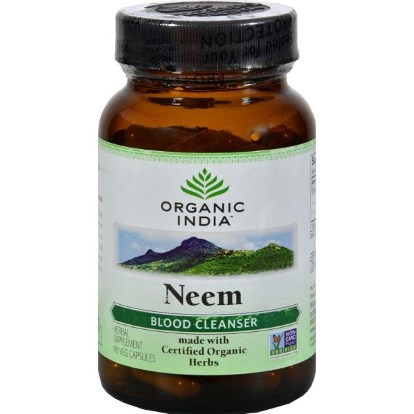 Organic India Neem - 90 Vegetarian Capsules Online now