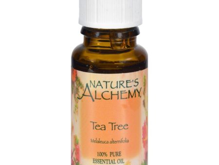 Nature s Alchemy 100% Pure Essential Oil Tea Tree - 0.5 Fl Oz Cheap