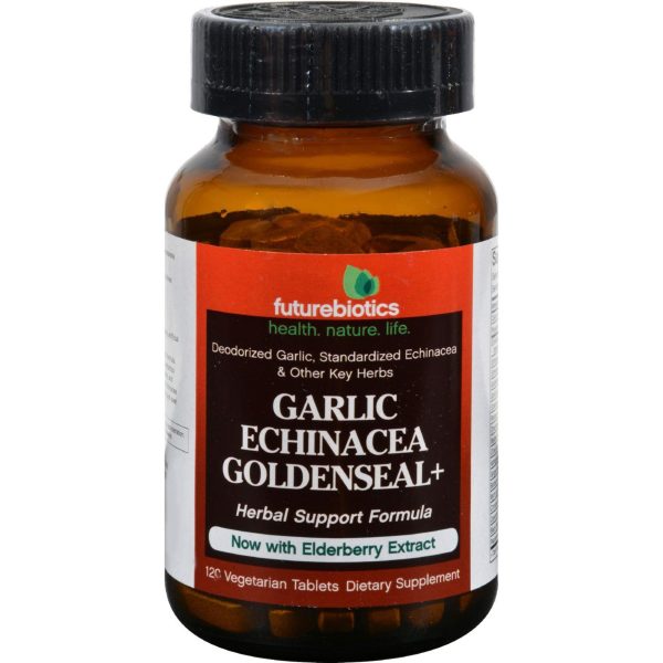 Futurebiotics Garlic Echinacea Goldenseal Plus - 120 Tablets Online