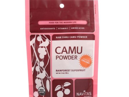 Navitas Naturals Camu Powder - Organic - Raw - 3 Oz - Case Of 6 Discount