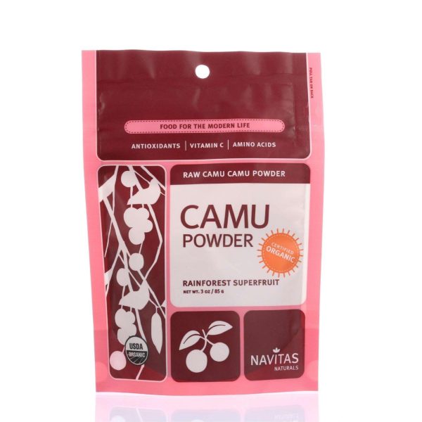 Navitas Naturals Camu Powder - Organic - Raw - 3 Oz - Case Of 6 Discount