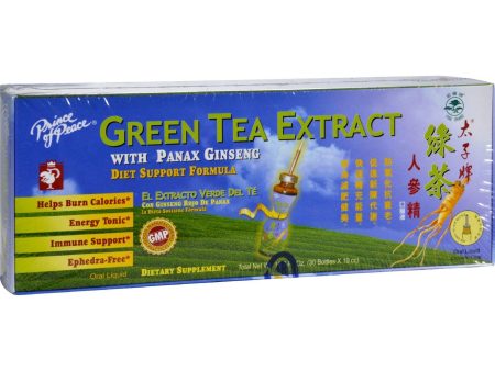 Prince Of Peace Green Tea Extract With Panax Ginseng - 10.2 Fl Oz Online