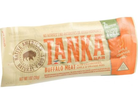 Tanka Bar Bites - Buffalo With Cranberries Apple And Orange Peel - 1 Oz - Case Of 12 Online