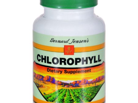 Bernard Jensen Chlorophyll - 200 Tablets Online Sale