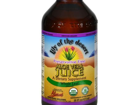 Lily Of The Desert Aloe Vera Juice Whole Leaf - 16 Fl Oz Sale