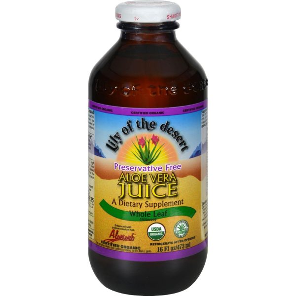 Lily Of The Desert Aloe Vera Juice Whole Leaf - 16 Fl Oz Sale