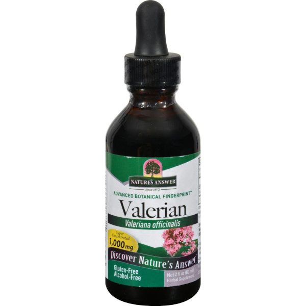 Nature s Answer Valerian Root Alcohol Free - 2 Fl Oz Discount